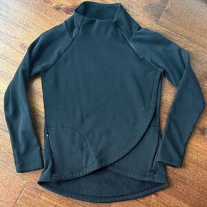 Athleta Black Fleece Pullover